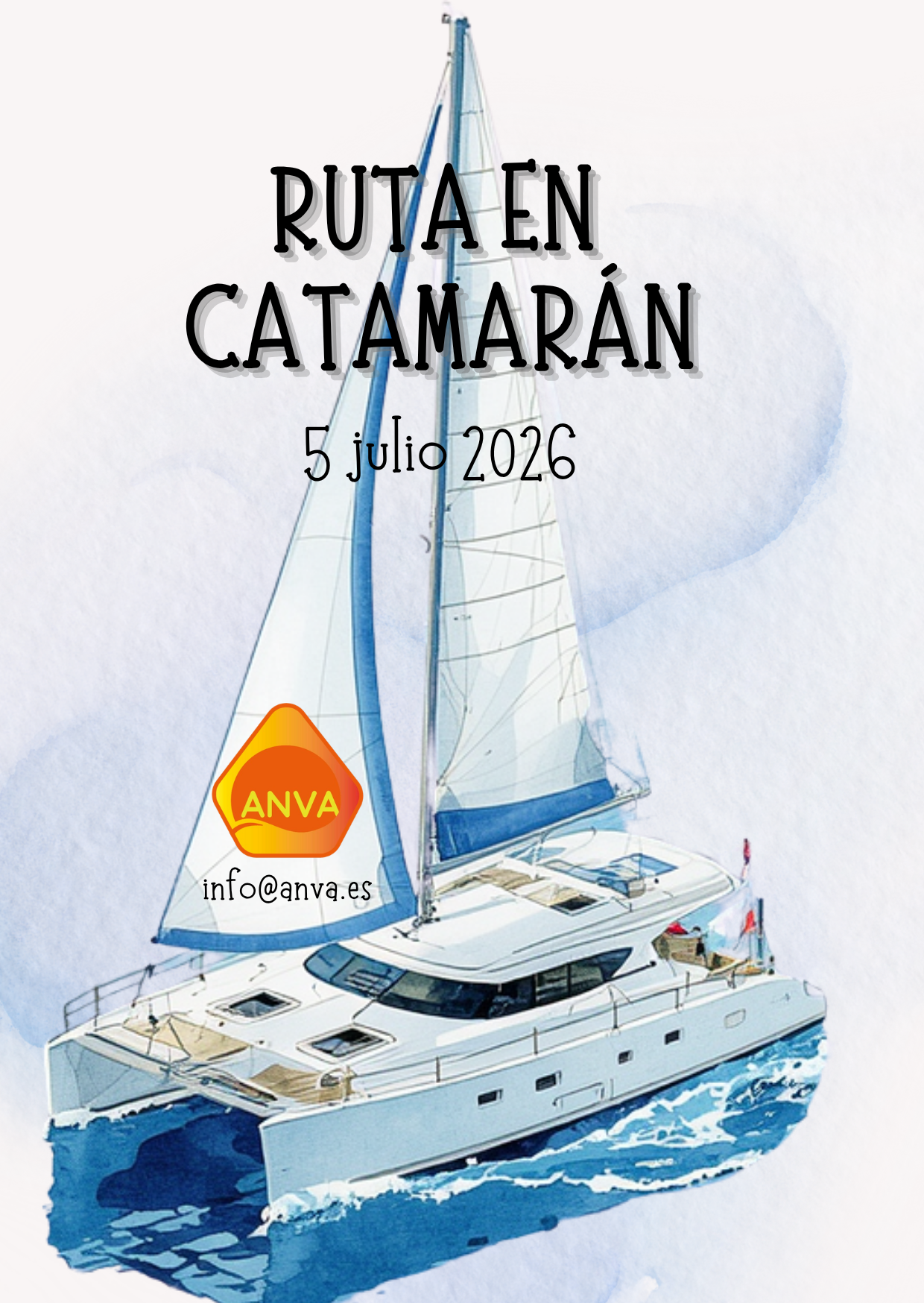 Ruta nudista en catamarán