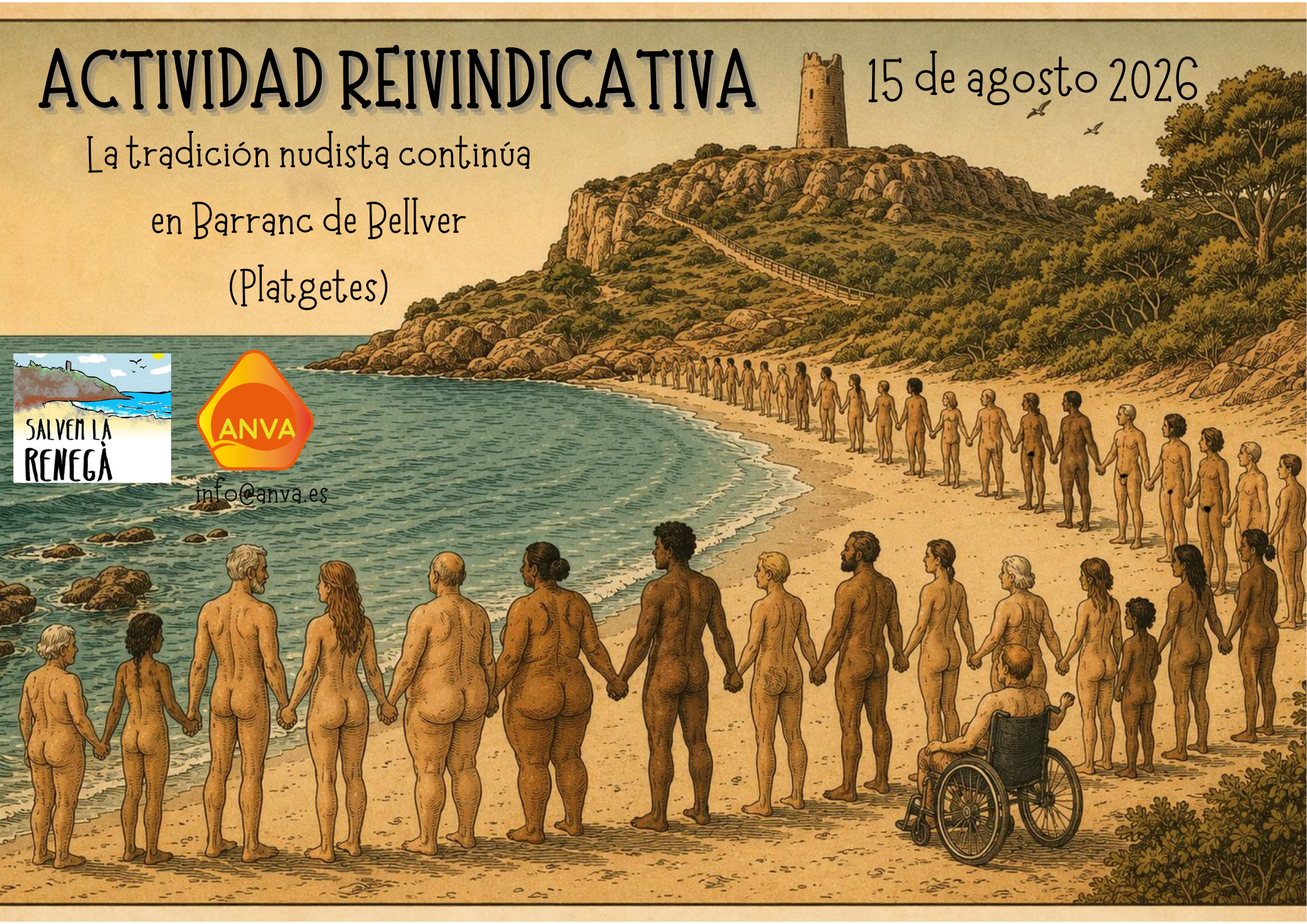 Barranc de Bellver Acción reivindicativa