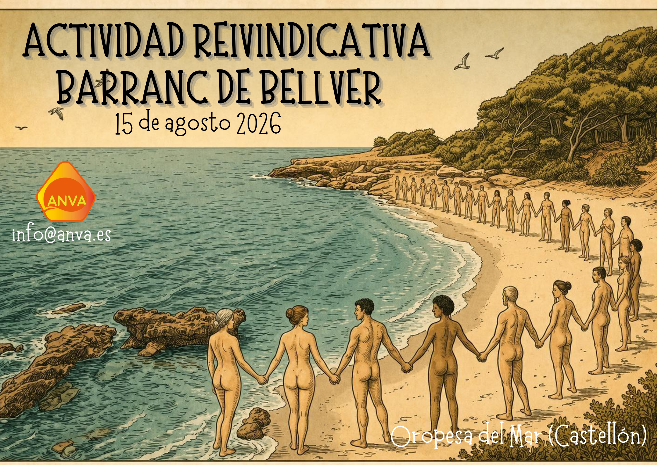 Acción reivindicativa ANVA Barranc de Bellver